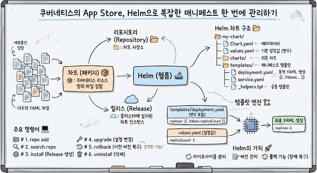 Kubernetes的App Store:使用Helm一次性管理复杂的Manifest